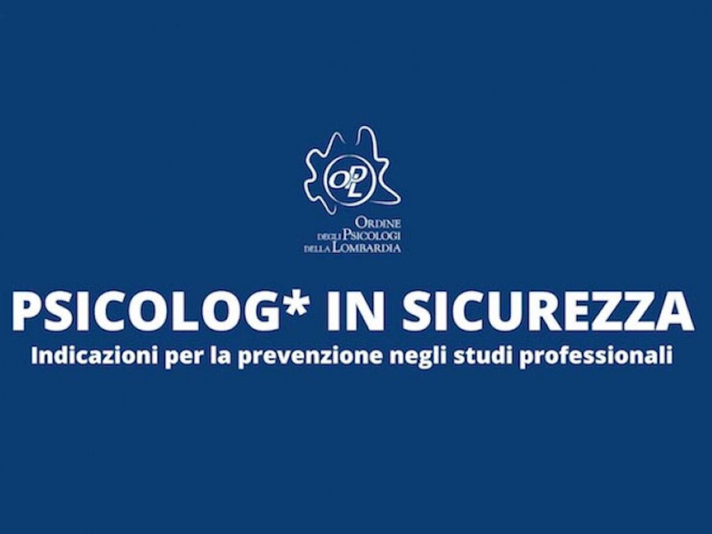 Psicologo in sicurezza